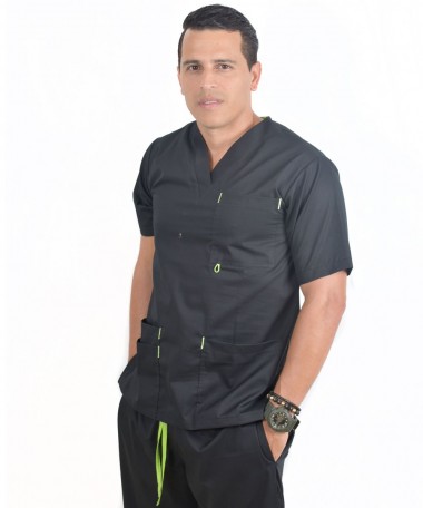 Uniforme antifluido hombre...