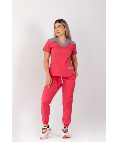 Uniforme antifluido mujer...